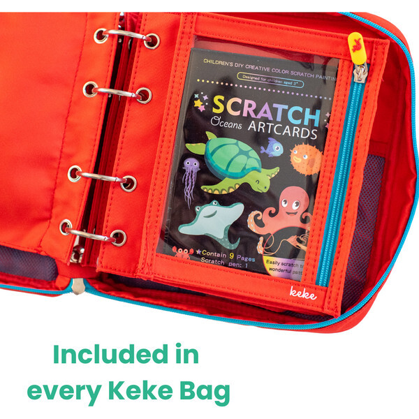 Keke Activty Bag, Red - STEM Toys - 5