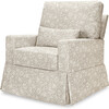 Crawford Pillowback Comfort Swivel Glider, Mallow in Ash - Glider - 1 - thumbnail