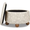 Tuffet Storage Ottoman, Mallow in Ash - Ottomans - 1 - thumbnail