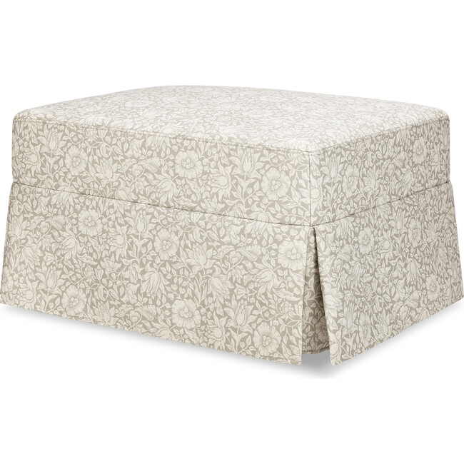 Crawford Gliding Ottoman, Mallow in Ash