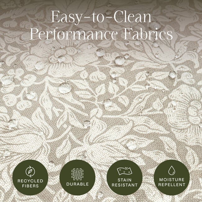 Crawford Gliding Ottoman, Mallow in Ash - Ottomans - 6