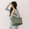 Seoul Diaper Bag Tote, Sage - Diaper Bags - 2 - thumbnail