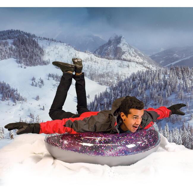 48" Galaxy Glitter Snow Tube - Snow Tubes - 3