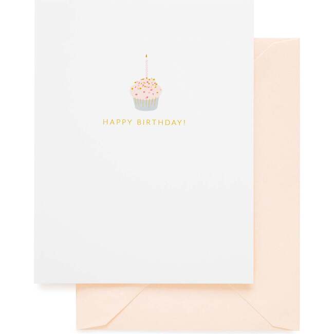 Happy Birthday Cupcake Card