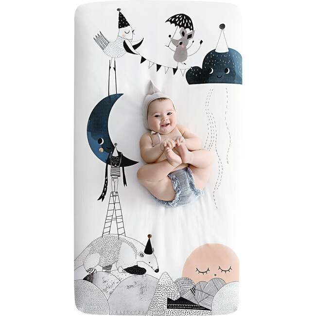 The Moon's Birthday Standard Crib Sheet