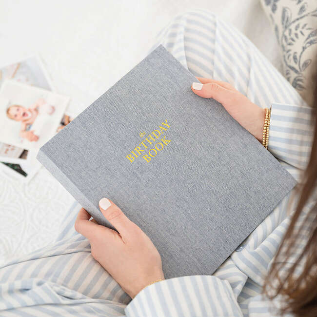 Birthday Book, Chambray - Paper Goods - 5