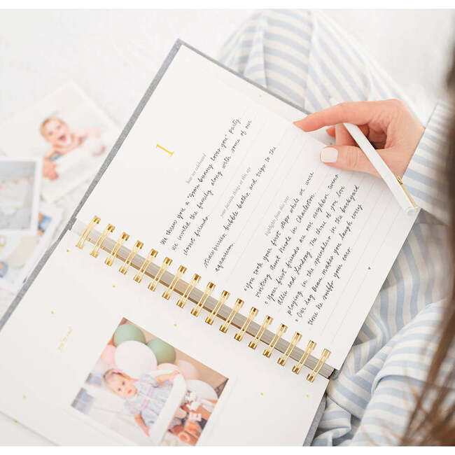 Birthday Book, Chambray - Paper Goods - 6