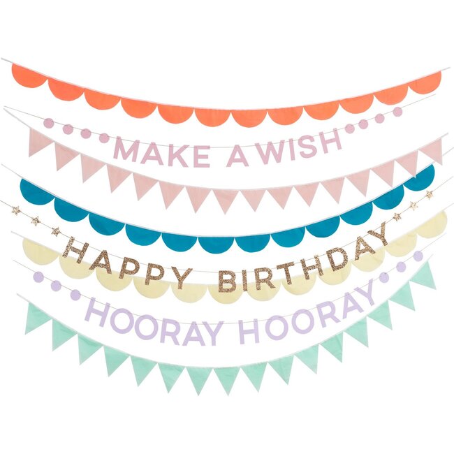 Rainbow Birthday Garland