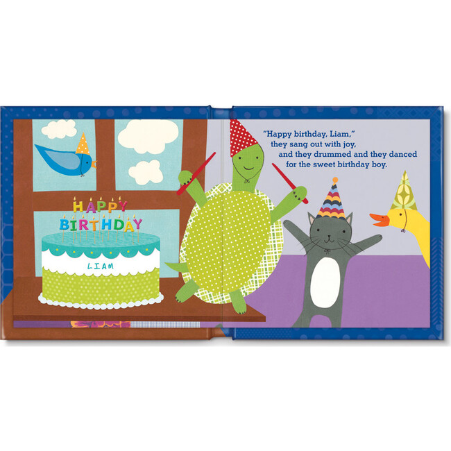My Very Happy Birthday Personalized Board Book, Boy