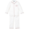 Petite Plume x Maisonette Kid's Twill Pajamas, Je t'aime - Pajamas - 1 - thumbnail
