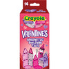 Crayola Valentine's Day Magnetic Tiles 14-Piece Starter Set - STEM Toys - 1 - thumbnail