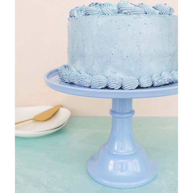 Wedgewood Blue Melamine Cake Stand