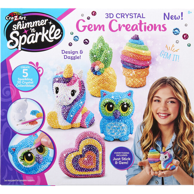 Shimmer ‘n Sparkle: 3D Crystal Gem Creations DIY Kit