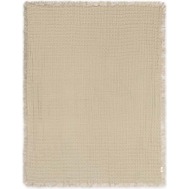 Multi-Layer Sage Green Muslin Cotton Baby Blanket