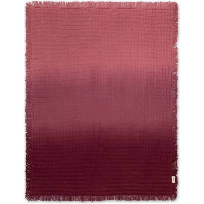 Multi-Layer Orchid Ombre Muslin Cotton Baby Blanket