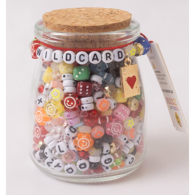Wildcard Multicolor Letter Bead Dice Happy Face Beads DIY Bead Jar - Craft Kits - 3