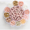 Blush Pink Metallic Block Letter and Polymer Heishi Bead Kit Box - Craft Kits - 1 - thumbnail
