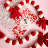 Extra Large Red, Pink, Gold, and Pearl Valentine DIY Bead Box - Craft Kits - 2