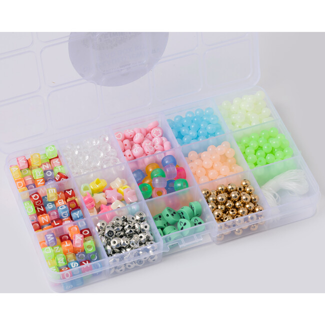 Alien Neon Letter Beads Stretch Word Bracelet DIY Box Kit