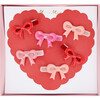 Valentine's Bow Hair Clips - Party Accessories - 1 - thumbnail