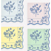 Vintage Botanical Small Napkins - Party - 1 - thumbnail
