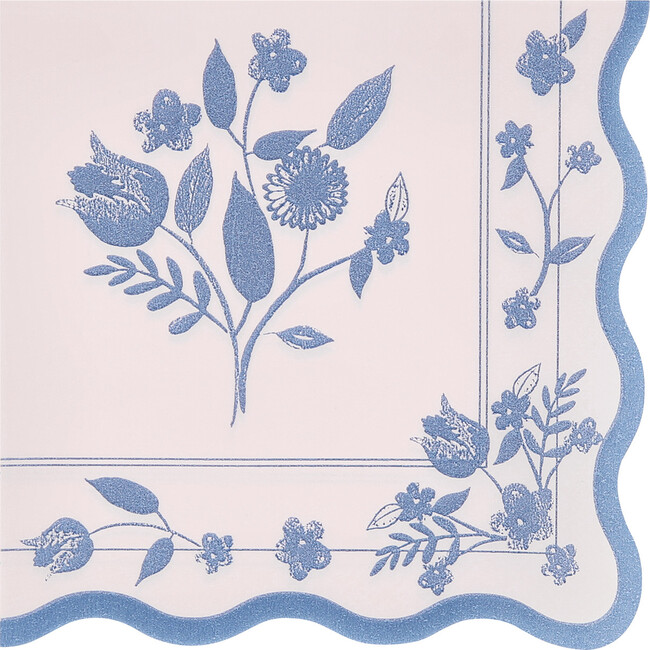 Vintage Botanical Small Napkins - Party - 4