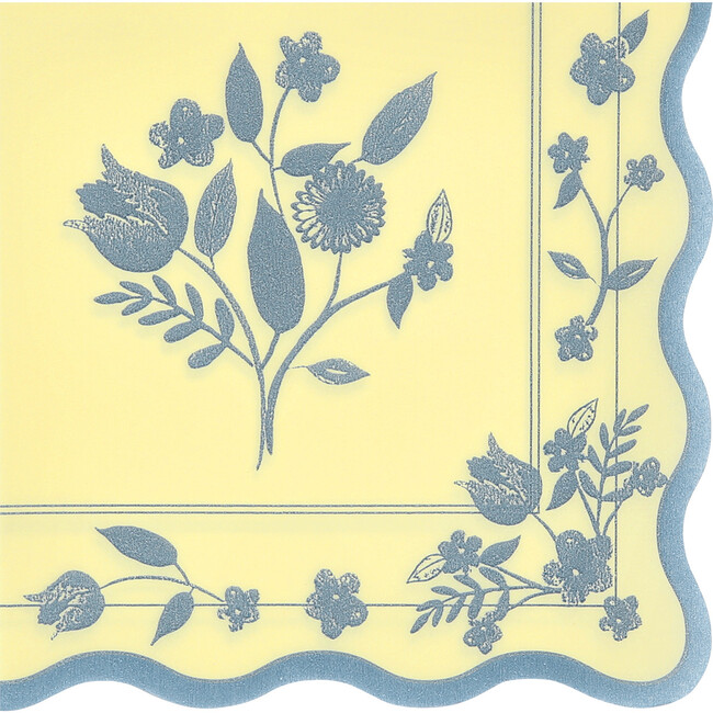 Vintage Botanical Small Napkins - Party - 5