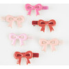 Valentine's Bow Hair Clips - Party Accessories - 3