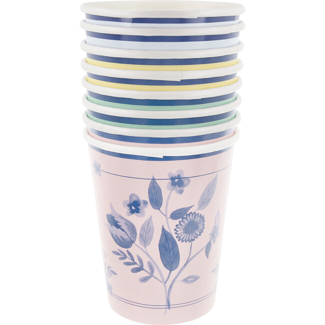 Vintage Botanical Cups - Party - 6