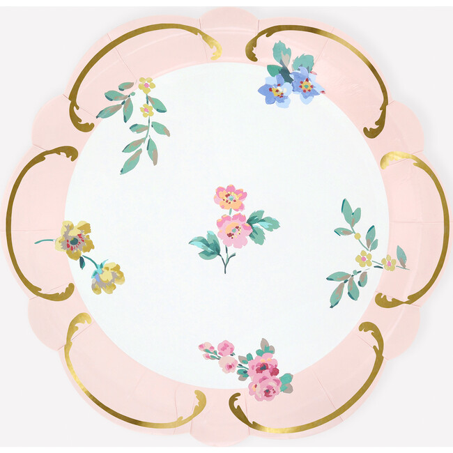 Rococo Posy Side Plates
