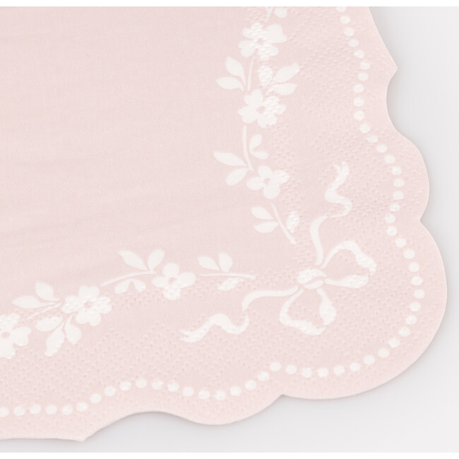 Rococo Pink Small Napkins
