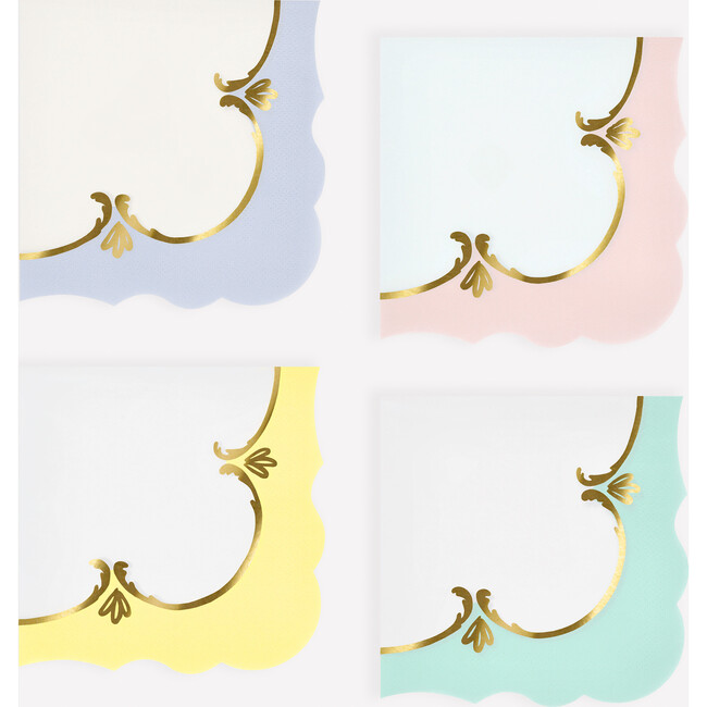 Rococo Pastel Small Napkins