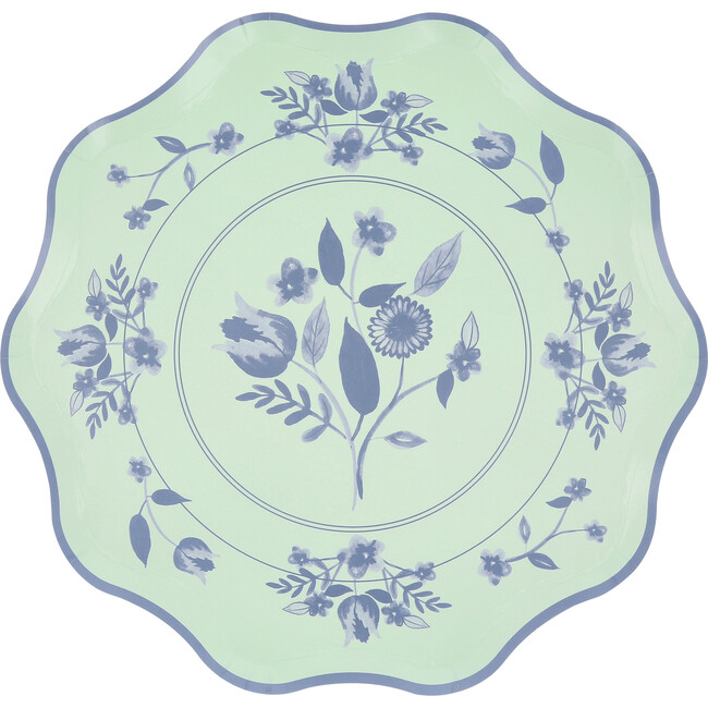 Vintage Botanical Dinner Plates - Party - 7