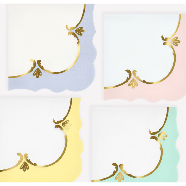 Rococo Pastel Large Napkins