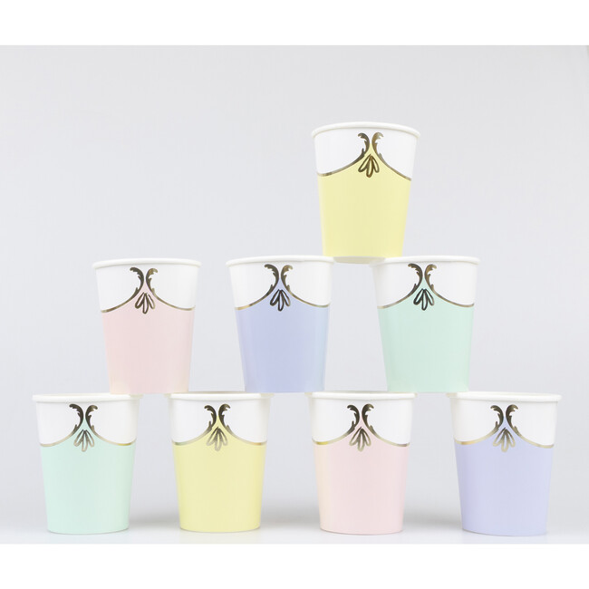 Rococo Pastel Cups