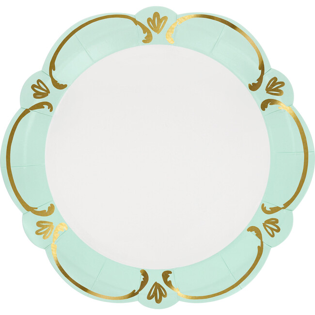 Rococo Pastel Side Plates - Party - 6