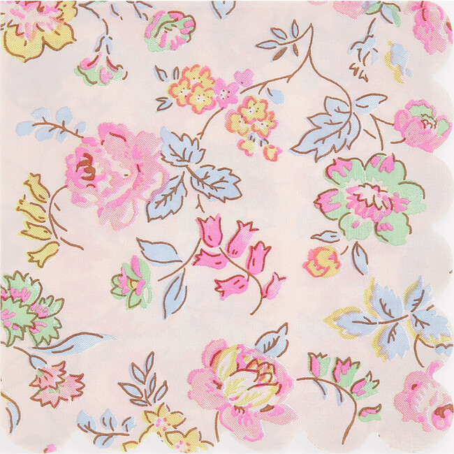 Pink Chintz Small Napkins