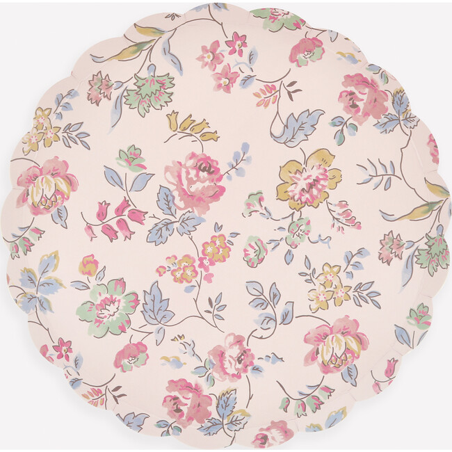 Pink Chintz Side Plates