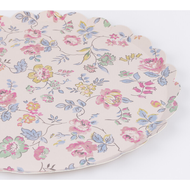 Pink Chintz Dinner Plates - Party - 3
