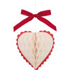 Honeycomb Heart Decorations - Party Accessories - 4