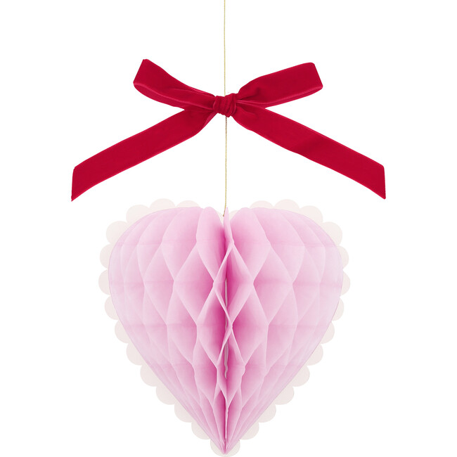 Honeycomb Heart Decorations - Party Accessories - 5