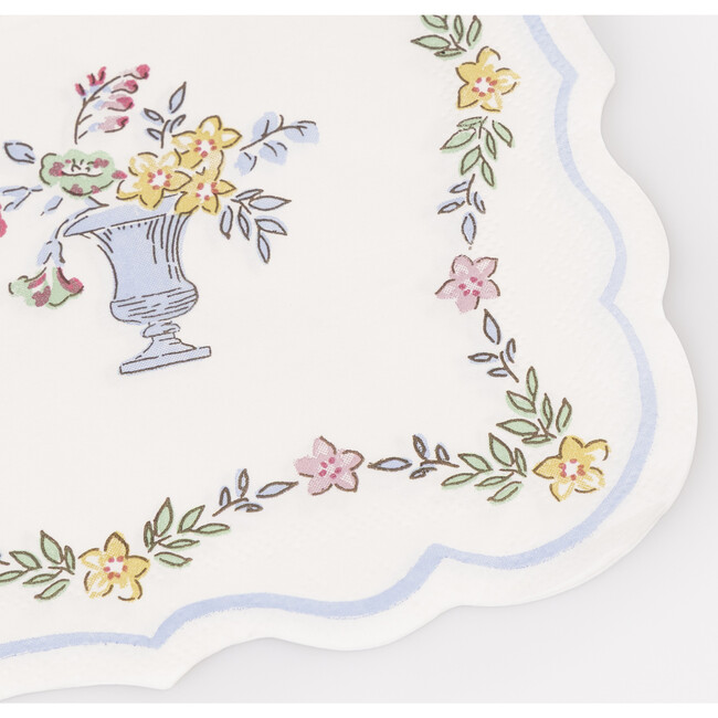 Chintz Border Small Napkins