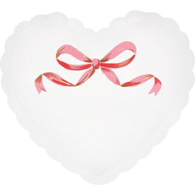 Coquette Heart Plates - Party - 4