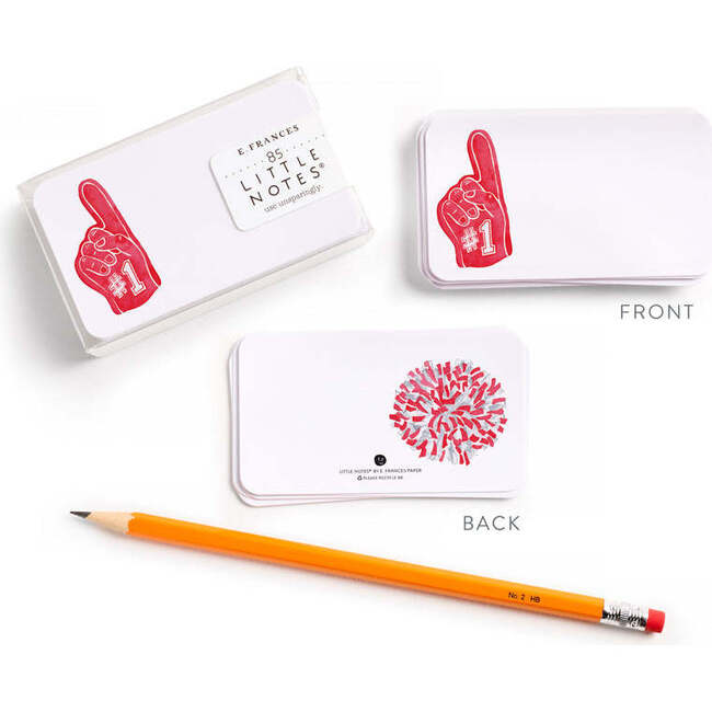 Set of 85 Little Notes®, #1 Foam Finger - Paper Goods - 2