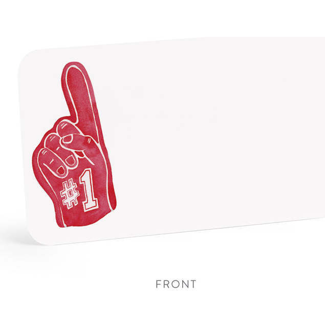 Set of 85 Little Notes®, #1 Foam Finger - Paper Goods - 3