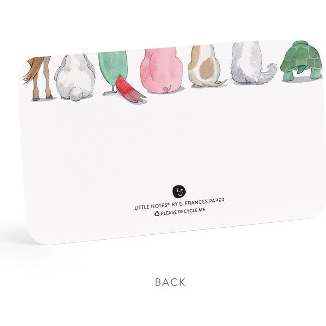 Set of 55 Little Notes, Animal Friends - Paper Goods - 4