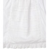 Nicole S/S Christening Gown & Hat Set, White - Ceremonial Dresses - 2