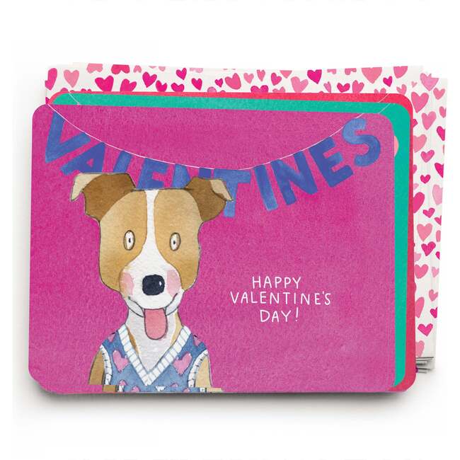 Animal Friends Classroom Valentine Set