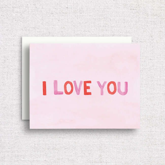 I Love You Greeting Card