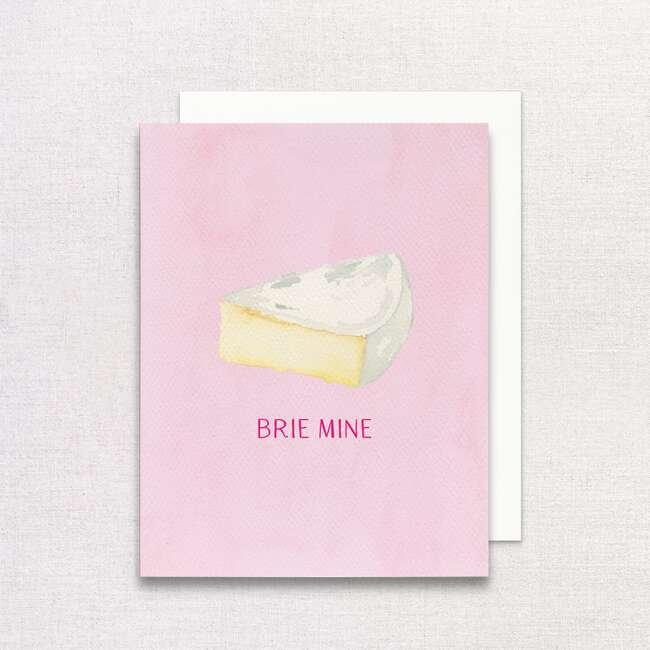 Brie Mine Greeting Card
